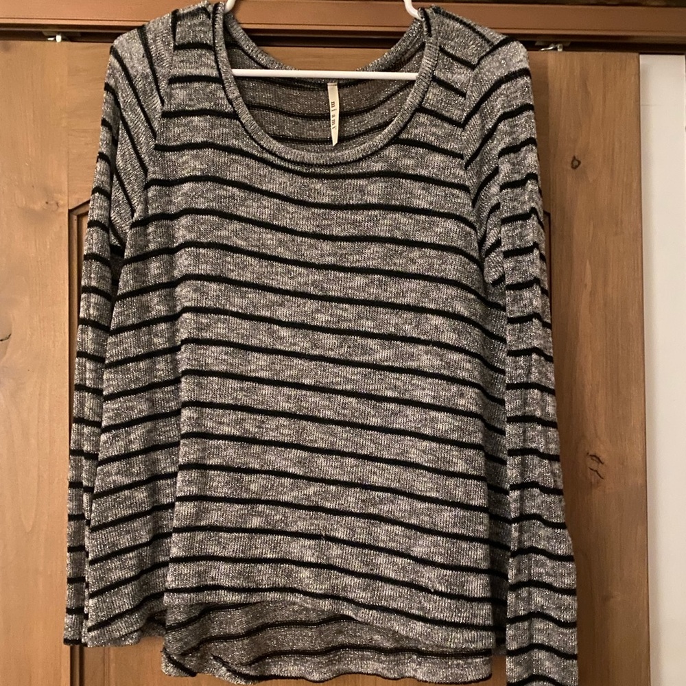 Sheer sweater